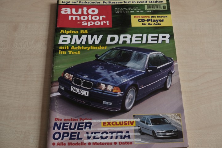 Deckblatt Auto Motor und Sport (10/1995)